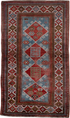 Antique Kazak Area Rug (4' x 6')